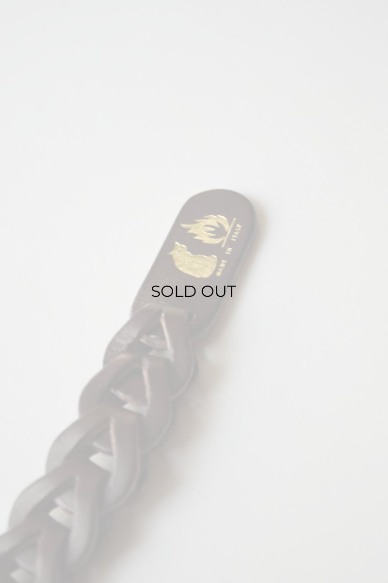 画像6: m's braque (エムズ ブラック) × il micio (イルミーチョ) FULL HAND-MADE BELT [3-colors] (6)