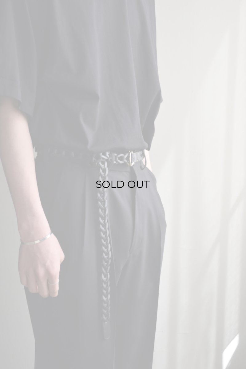 画像10: m's braque (エムズ ブラック) × il micio (イルミーチョ) FULL HAND-MADE BELT [3-colors] (10)