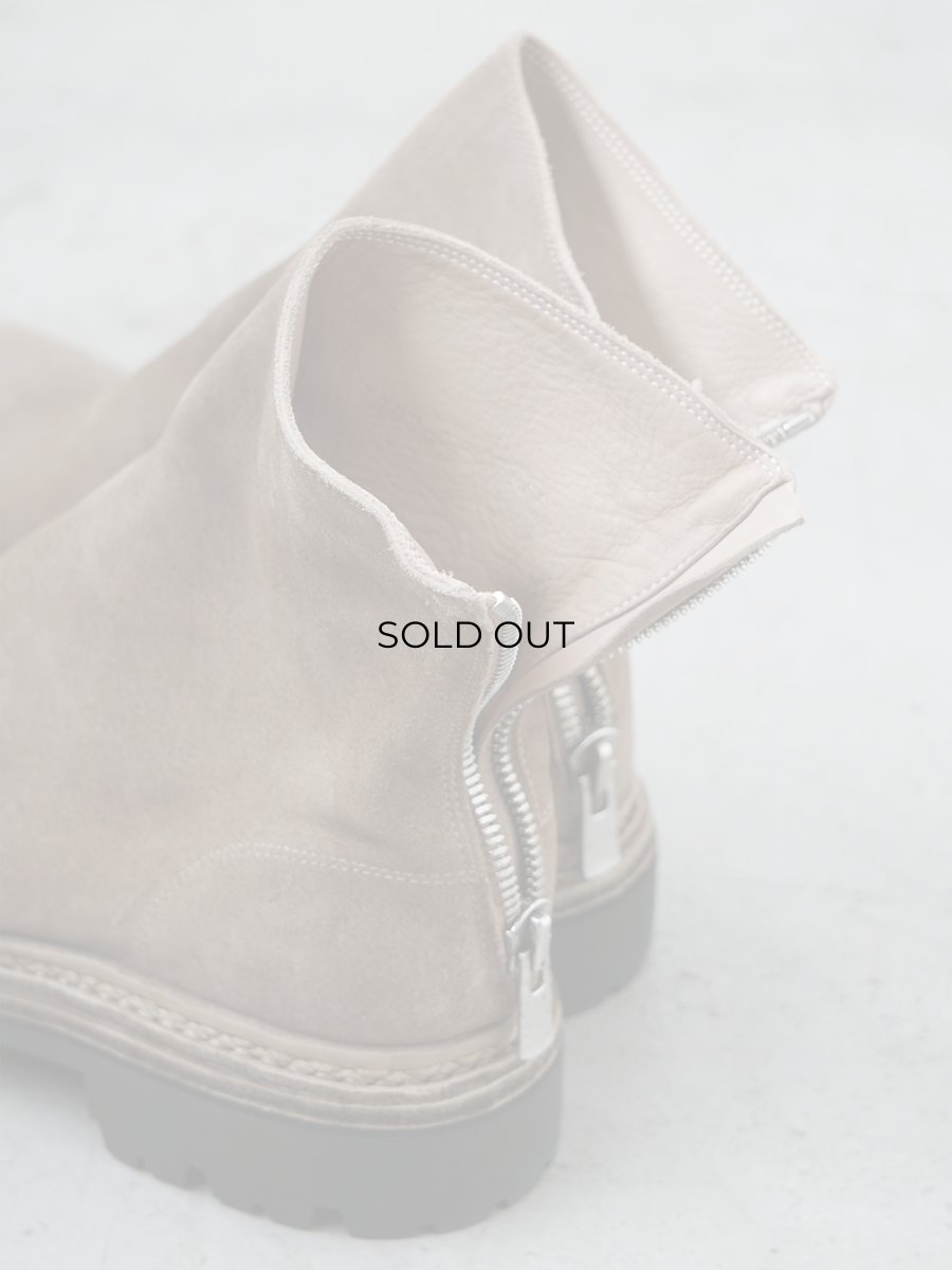 画像9: COMOLI (コモリ) GUIDI バックジップブーツ COMOLI別注カラー [BEIGE] (9)