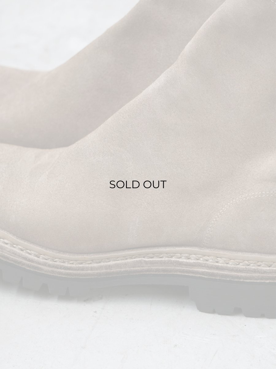 画像8: COMOLI (コモリ) GUIDI バックジップブーツ COMOLI別注カラー [BEIGE] (8)