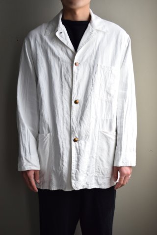 COMOLI (コモリ) パイル スキッパーシャツ [BLACK]