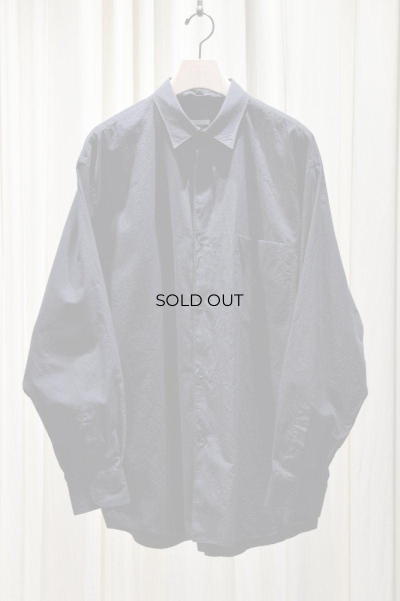 画像5: COMOLI (コモリ) コモリシャツ [NAVY] (5)