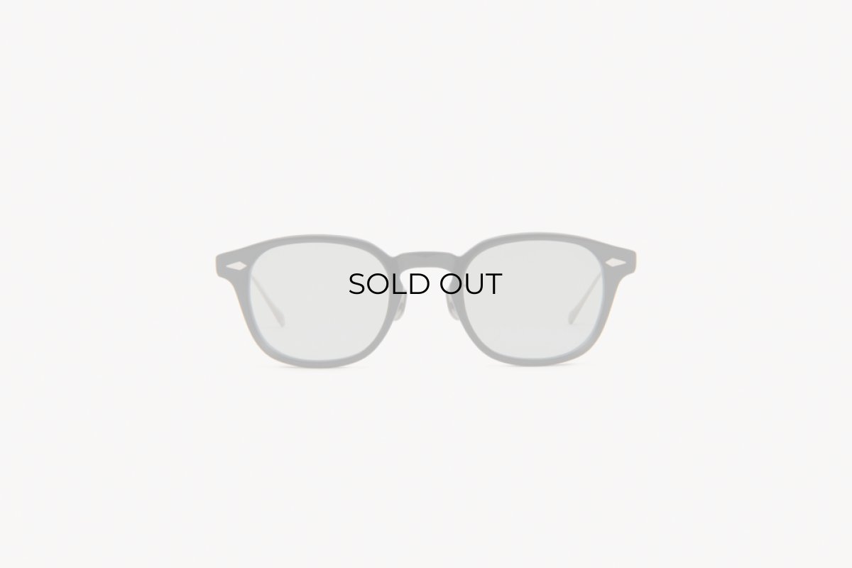 画像5: NOCHINO OPTICAL (ノチノ オプティカル)  JIFUSAN #1 [Gloss Black × Clear to Grey  ]  (5)