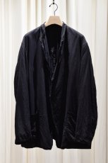 画像5: COMOLI (コモリ) シルク製品染 ジャケット [BLACK] (5)