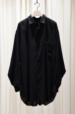 画像5: COMOLI (コモリ) オックス シャツ [BLACK] (5)