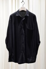 画像5: COMOLI (コモリ) ジャージ コモリシャツ [BLACK] (5)