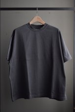 画像5: EVCON (エビコン) PIGMENT WIDE S/S T-SHIRT 251-91109B [CHARCOAL] (5)