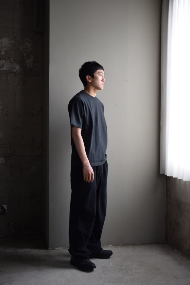 画像1: EVCON (エビコン) HEAVY WEIGHT S/S TEE 243-91103A [BLACK]