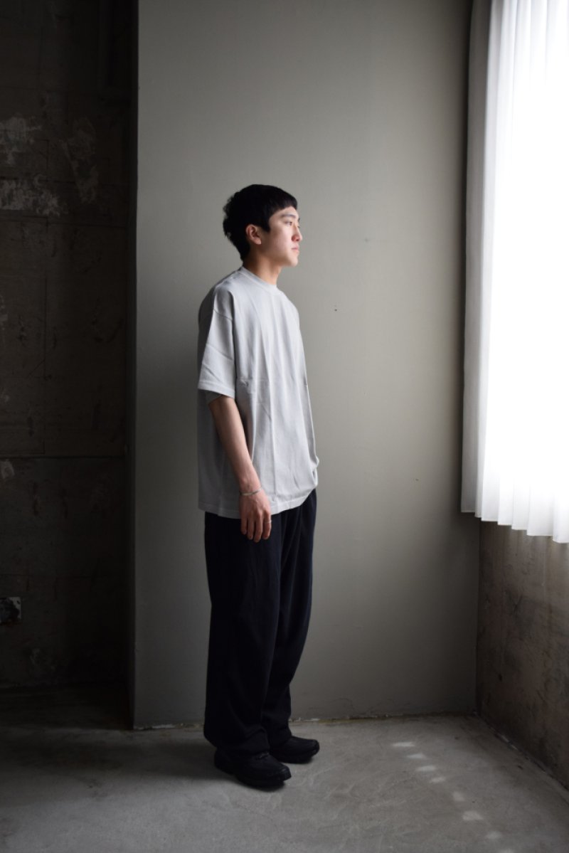 画像2: EVCON (エビコン) PIGMENT WIDE S/S T-SHIRT 251-91109A [L.GRAY]