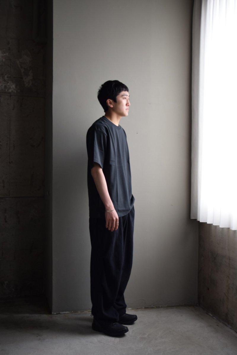 画像2: EVCON (エビコン) HEAVY WEIGHT S/S TEE 243-91103A [BLACK]