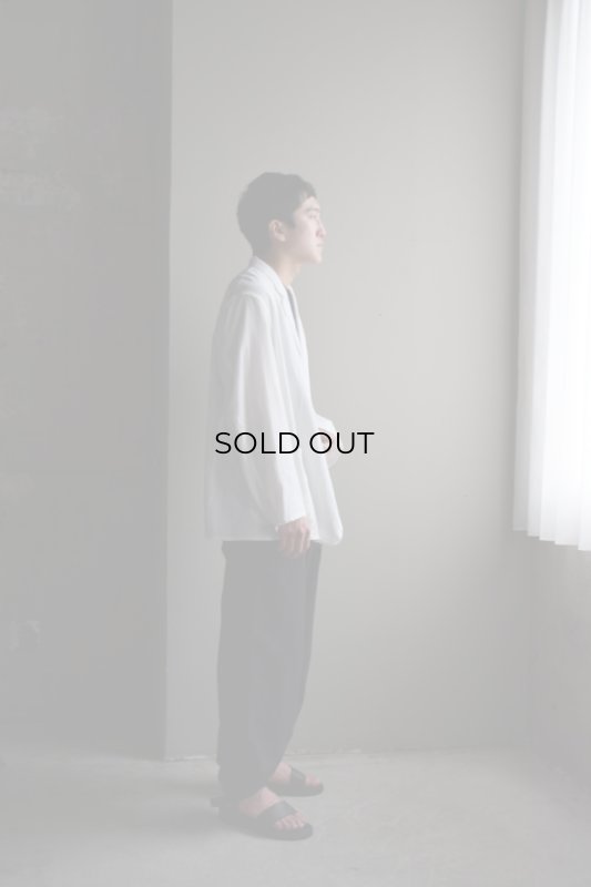 COMOLI (コモリ) KHADIコットン ジャケット [WHITE]