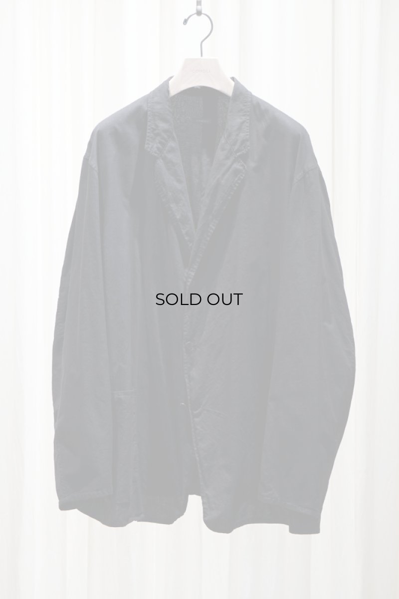 画像5: COMOLI (コモリ) KHADIコットン ジャケット [BLACK] (5)