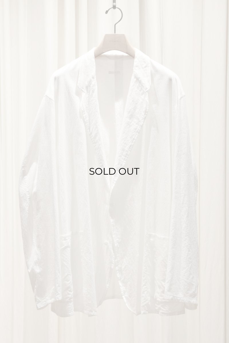 画像5: COMOLI (コモリ) KHADIコットン ジャケット [WHITE] (5)