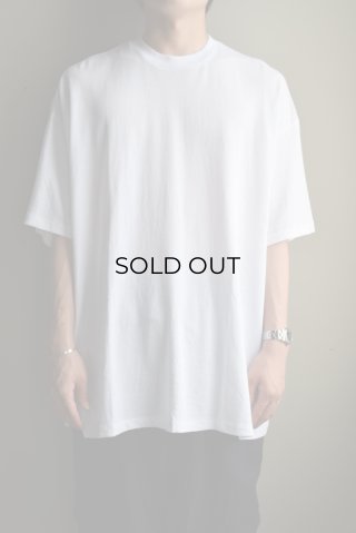 COMOLI (コモリ) コットンメッシュ ノースリーブ [WHITE]