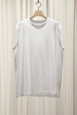 画像5: COMOLI (コモリ) コットンメッシュ ノースリーブ [WHITE] (5)