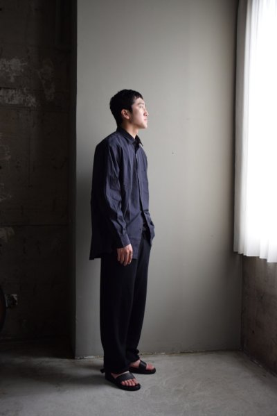 画像3: COMOLI (コモリ) コモリシャツ [NAVY]