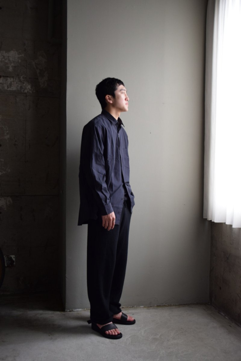 画像3: COMOLI (コモリ) コモリシャツ [NAVY]