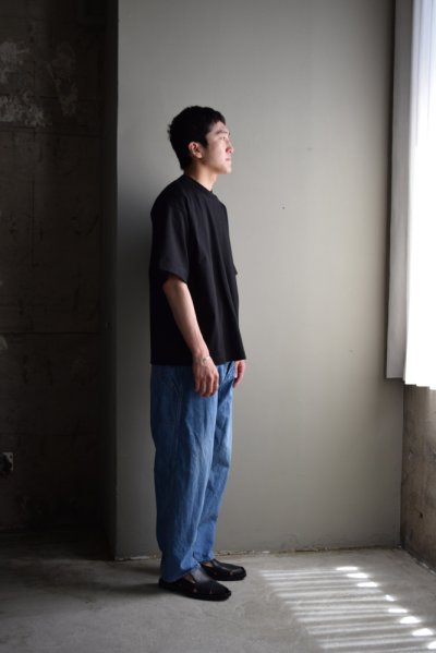 画像1: CIOTA (シオタ) デニム ペインターパンツ [Medium Blue Damage]