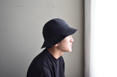 画像1: COMESANDGOES  (カムズアンドゴーズ) SCHOELLER BALLOON HAT no.28293-A [BLACK]