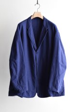 画像5: COMOLI (コモリ) コットンネル ジャケット [ROYAL BLUE] (5)