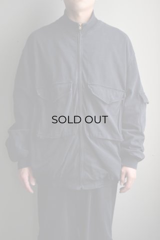 COMOLI (コモリ) コットンジャージ 長袖Tシャツ [BLACK]