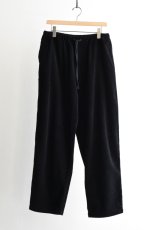 画像5: COMOLI (コモリ) コーデュロイ ドローストリングパンツ [BLACK] (5)