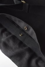 画像5: COMOLI (コモリ) ヘンプダック ショルダーバッグ [BLACK] (5)