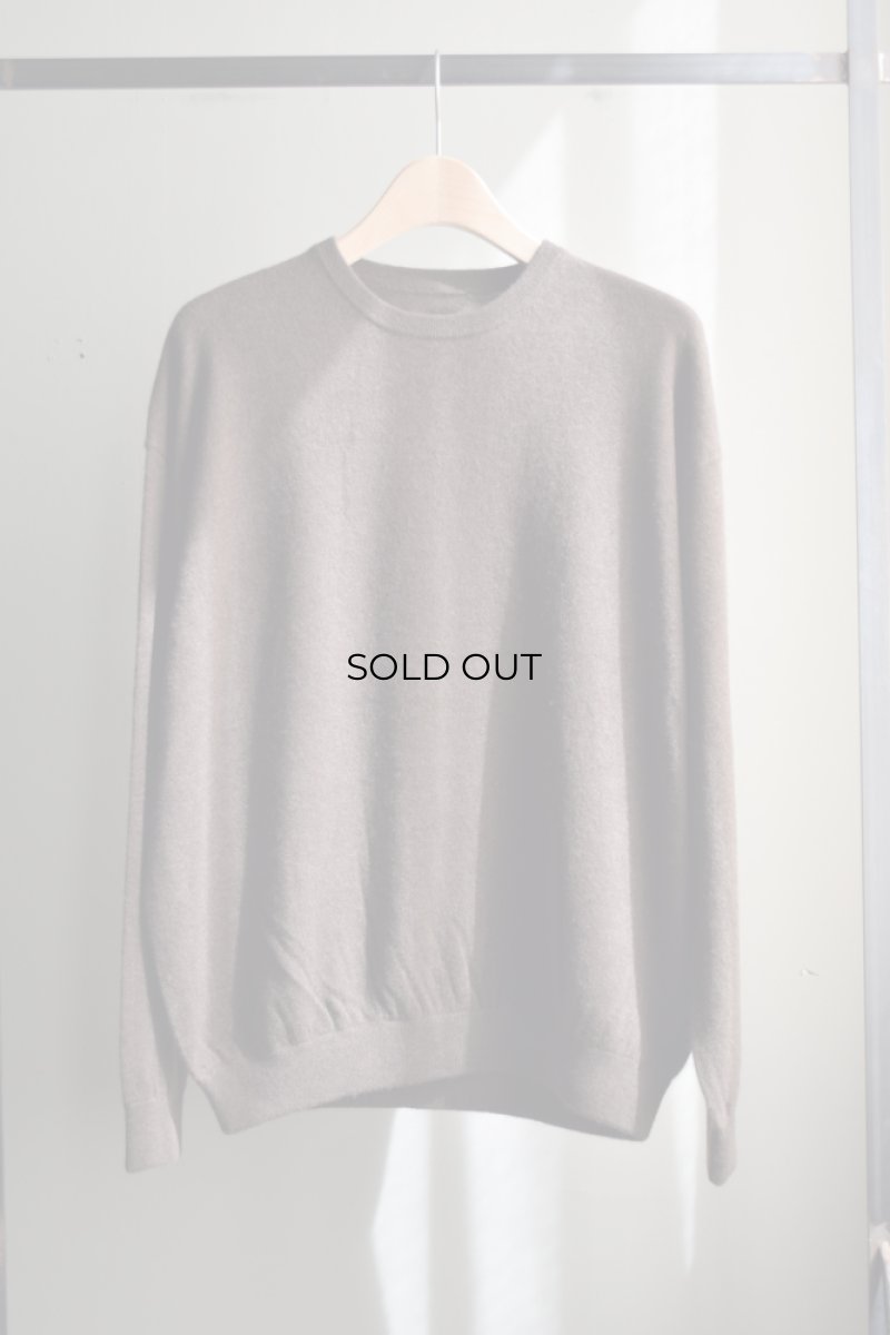 画像5: WALENODE (ウェルノード) Innocent YAK Sweat like sweater [BROWN] (5)