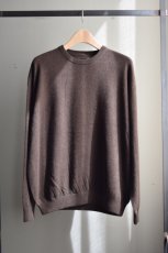 画像5: WALENODE (ウェルノード) Innocent YAK Sweat like sweater [BROWN] (5)