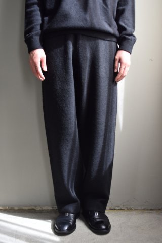WALENODE (ウェルノード) Innocent YAK Sweat like sweater [BLACK]