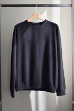 画像5: WALENODE (ウェルノード) Innocent YAK Sweat like sweater [BLACK] (5)
