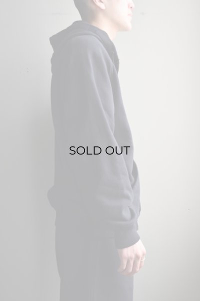 COMOLI コモリ　製品染　裏毛ジップアップパーカーホワイト　１サイズ COMOLI コモリ 製品染 裏毛ジップアップパーカーホワイト 1サイズ