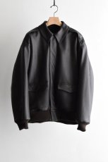 画像5: COMOLI (コモリ) シープスキン A-2ジャケット [BROWN] (5)