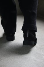 画像6: GUIDI (グイディ) 788V CALF REVERSE LINED BACK ZIP HIGH BOOT [BLACK] (6)