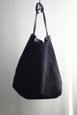 画像1: GUIDI (グイディ) HORSE REVERSE SHOPPER BAG [BLACK] (1)