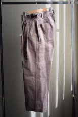 画像5: ANOTHER OFFICE (アナザーオフィス) Santiago Chino Pants [Dark Mink] (5)