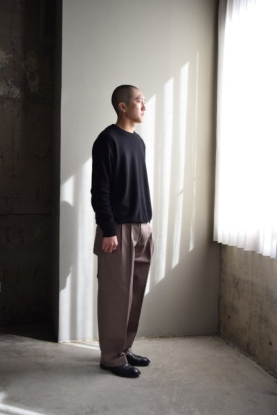 画像2: ANOTHER OFFICE (アナザーオフィス) Santiago Chino Pants [Dark Mink]