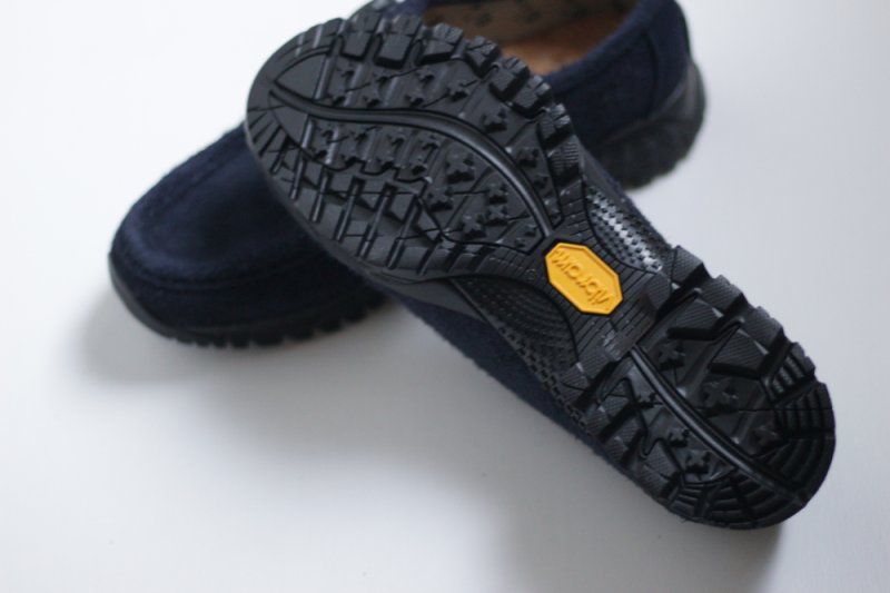 画像1: pg (ピージー) KNOCK2 KTX SHAGGY SUEDE [NAVY]