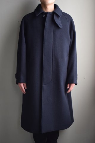 ANOTHER OFFICE Voyager Balmacaan Coat 3紺 ANOTHER OFFICE (アナザーオフィス) Voyager Bold Balmacaan Coat