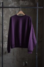 画像5: MARKAWARE (マーカウェア)  Organic Cotton Heavy Fleece HUGE SWEAT SHORT [D.PURPLE]  (5)