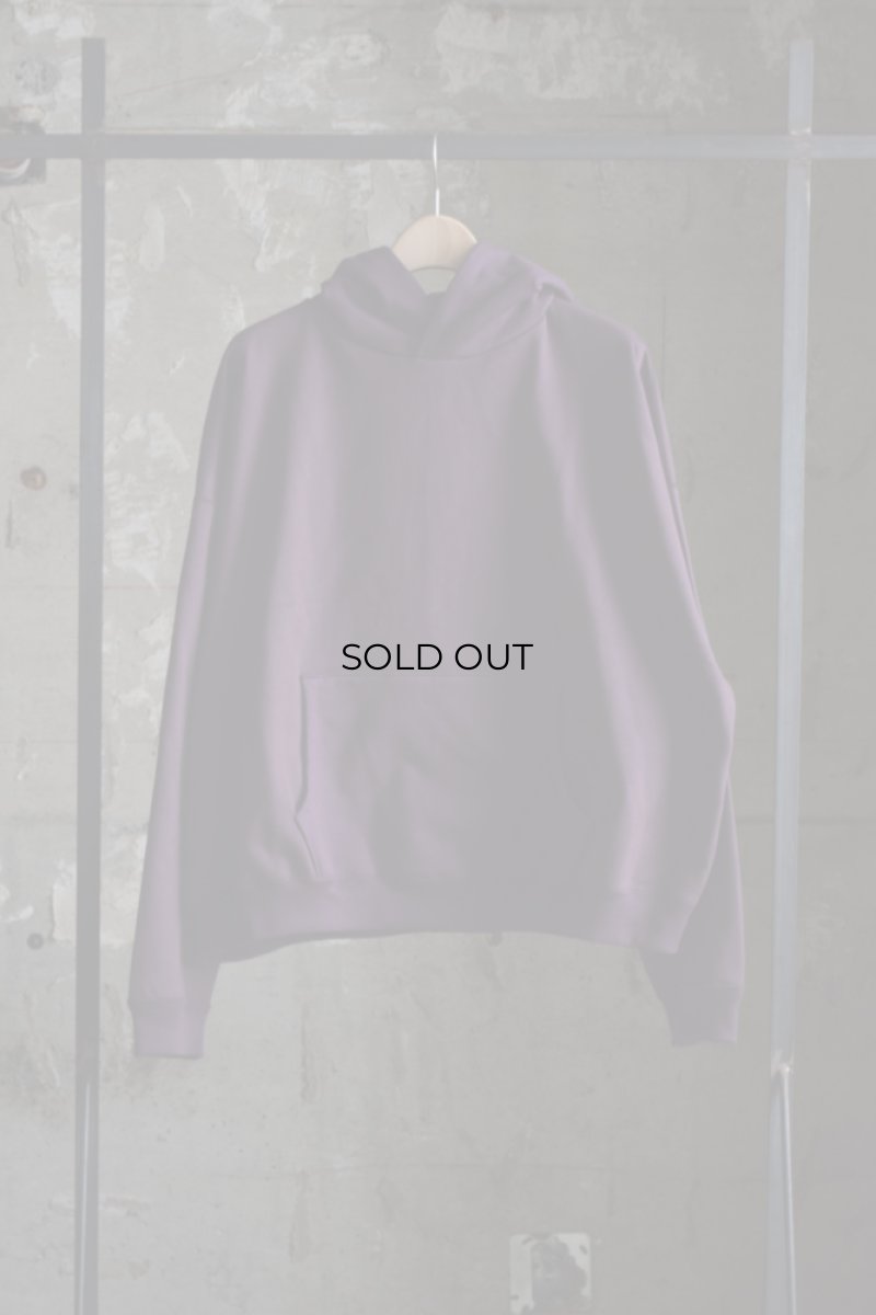 画像5: MARKAWARE (マーカウェア)  Organic Cotton Heavy Fleece HUGE SHORT PARKA [D.PURPLE]  (5)