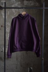 画像5: MARKAWARE (マーカウェア)  Organic Cotton Heavy Fleece HUGE SHORT PARKA [D.PURPLE]  (5)