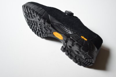 画像1: pg (ピージー) KNOCK2 KTX SHAGGY SUEDE [BLACK]