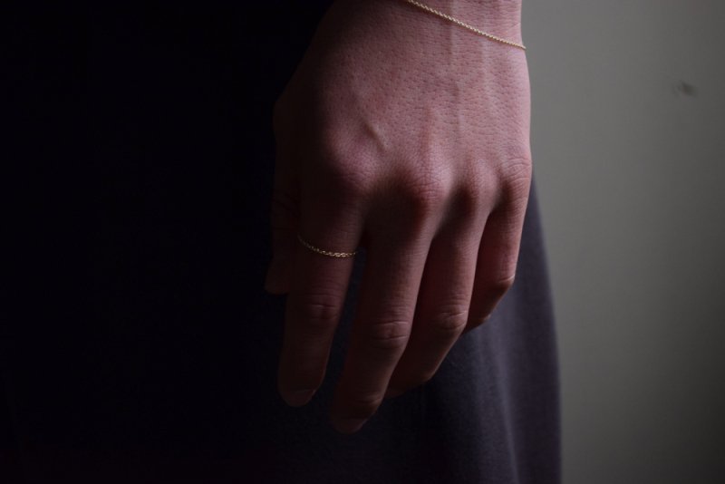 画像1: ERA. (イーラ) TWNKL AZK NARROW RING 10K