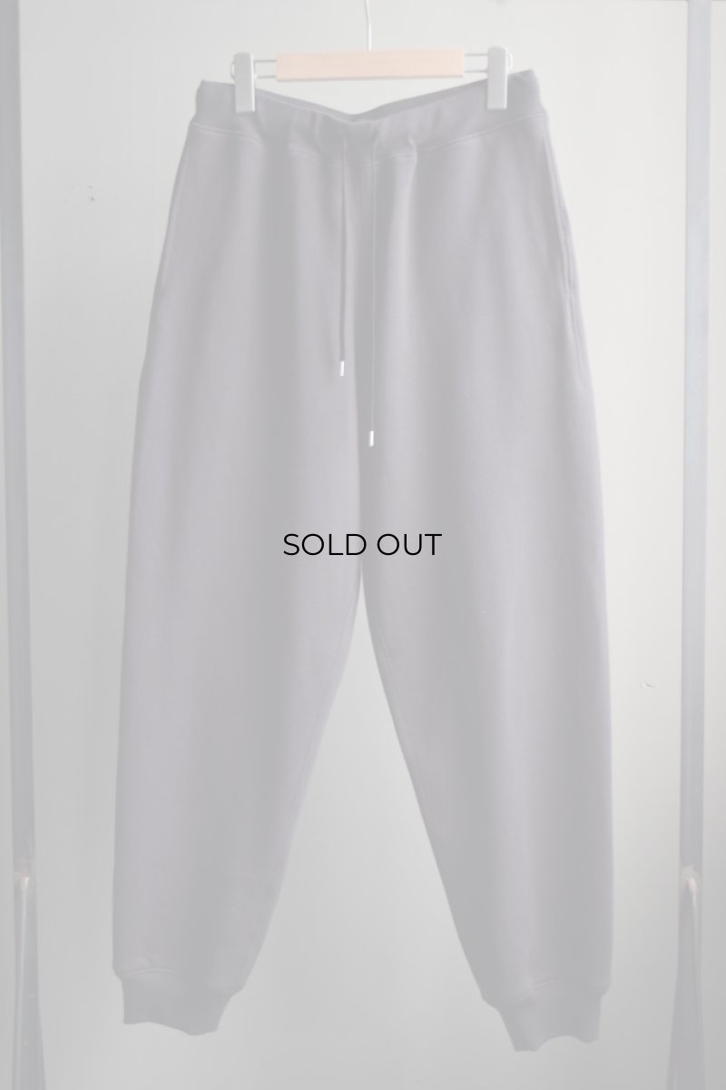 画像5: 【SALE】Cale (カル)  シーアイランドコットン フリース リブパンツ [テツクロ] (5)
