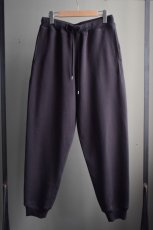 画像5: Cale (カル)  シーアイランドコットン フリース リブパンツ [テツクロ] (5)