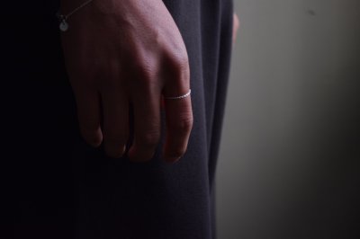 画像1: ERA. (イーラ) TWNKL AZK NARROW RING