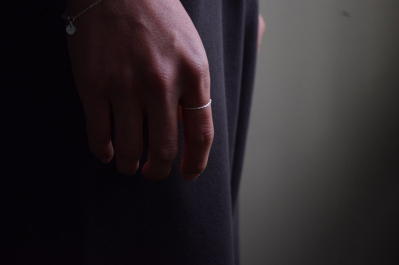 画像1: ERA. (イーラ) TWNKL AZK NARROW RING