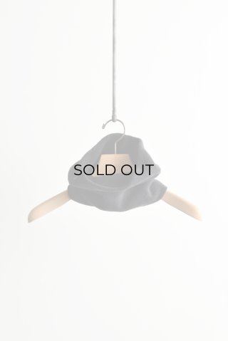 COMOLI (コモリ) フリース クルーネック [FADE BLACK]