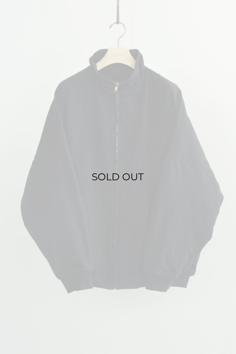 画像5: COMOLI (コモリ) ポストワークツイル キャップショルダーブルゾン [BLACK] (5)